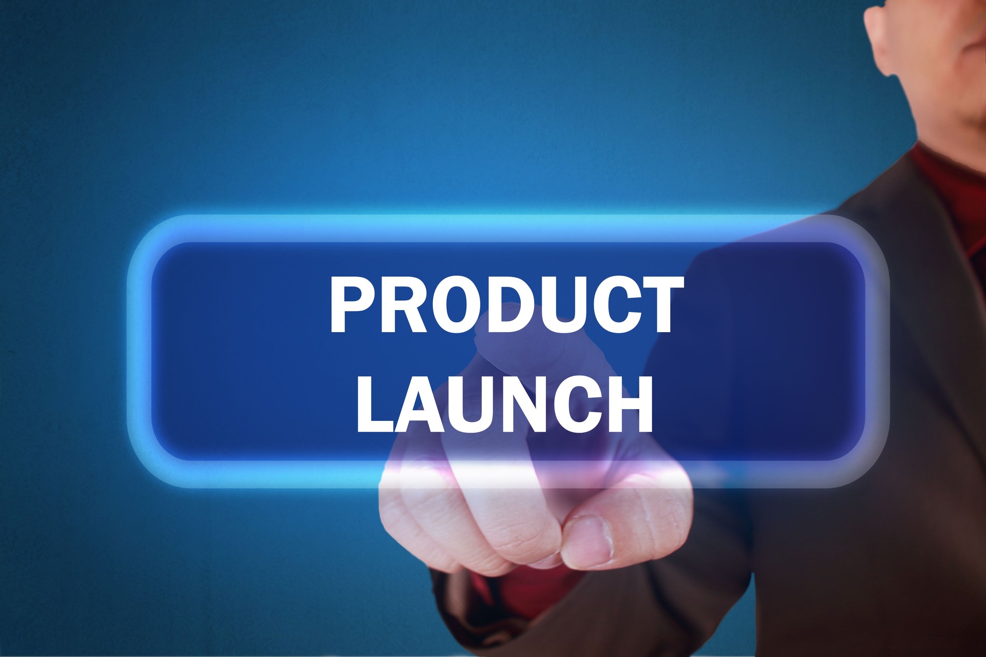 Product Launch, Motivational Business Marketing Words Quotes Concept